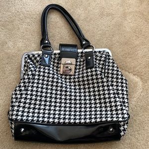 Houndstooth Purse
